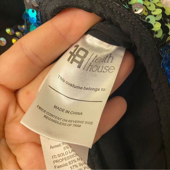 Revolution solo custom Tenth House Dance costume STARLIGHT TH24201 LC child - Picture 10 of 11